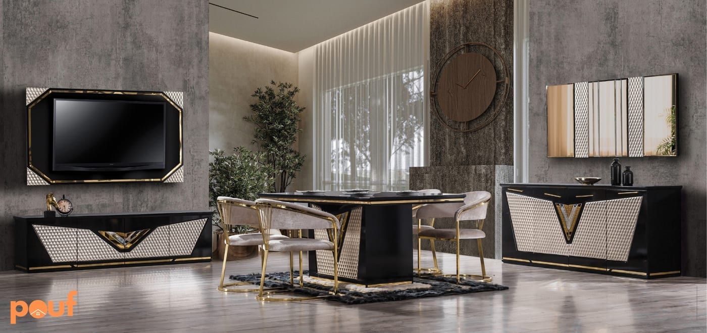Pouf luxury furniture manufacturing in Turkey